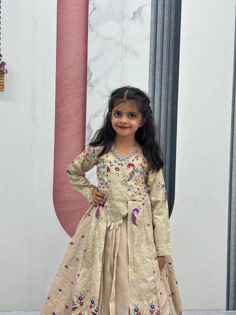 Pc 528 Vichitra White Wholesale kids clothing Kolkata